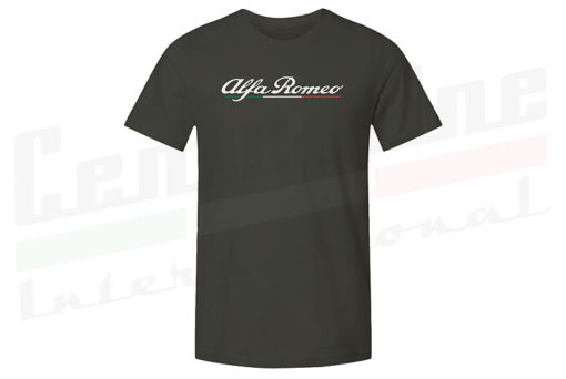 Alfa Romeo Flag T-Shirt Grey - M (AC309-M)