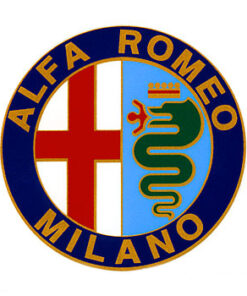 Alfa Romeo Decal 2 In (CL123A)