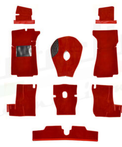 Carpet Set Red Spider 1978-85 (CS203R)