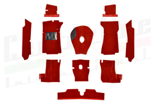 Carpet Set Red Spider 1978-85 (CS203R)