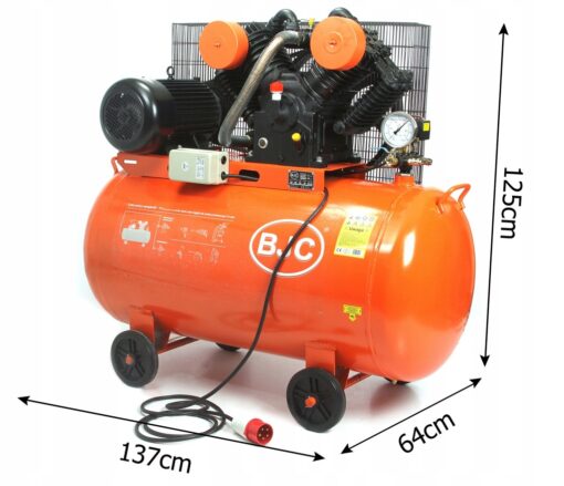 Compressor sprężarka 350l bjc 200 300 500 12,5 bar 1450 l/min - Image 3