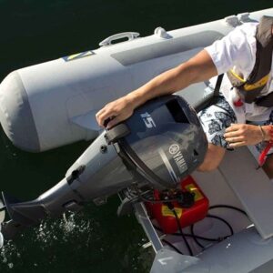 Alternative view of Yamaha F15 Tragbar – 20" Schaft, Leicht Gebraucht! Wenige Betriebsstunden, Baujahr 2022